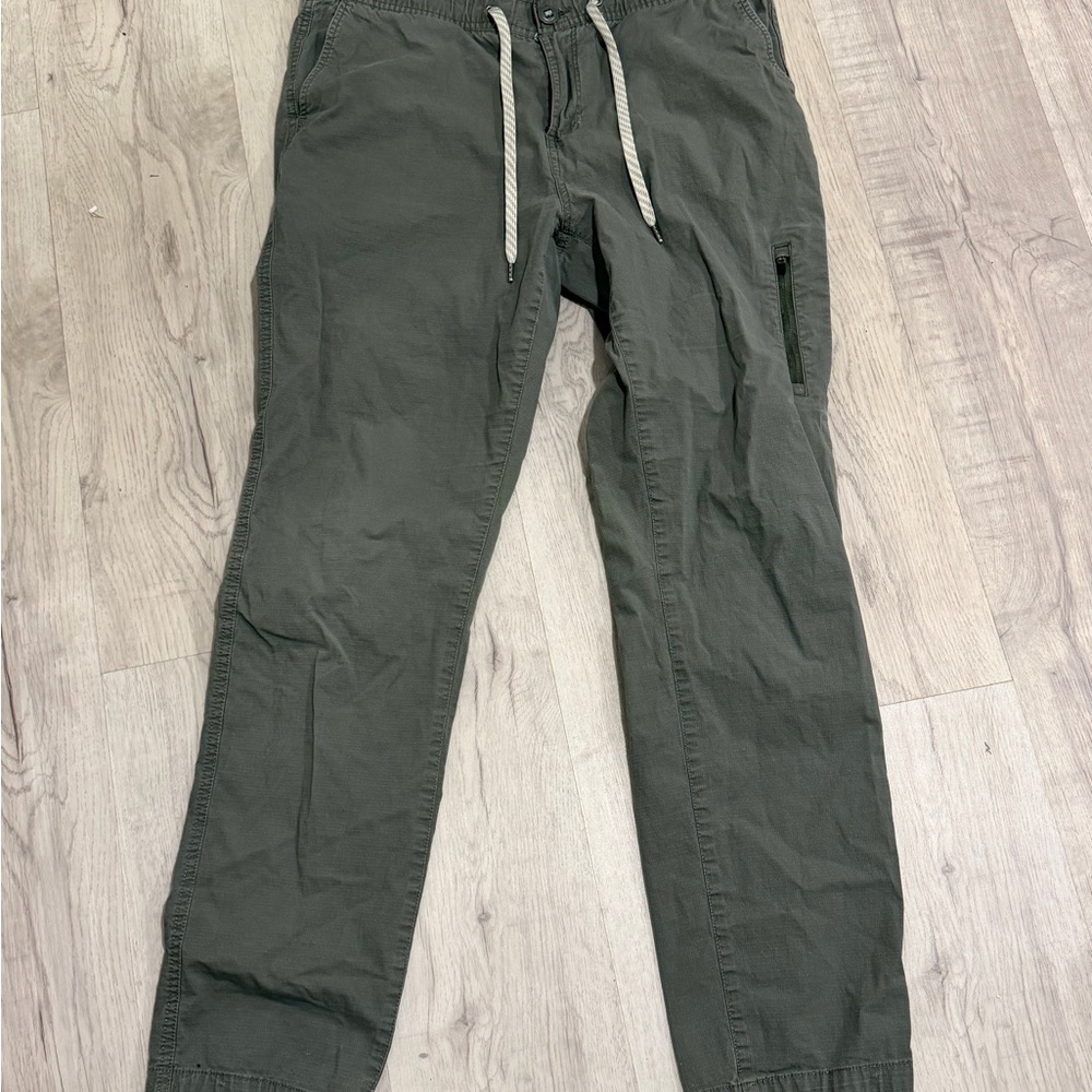 Vuori Ripstop Climber Pant Olive Green Womens Slim Straight Hiking Size Large